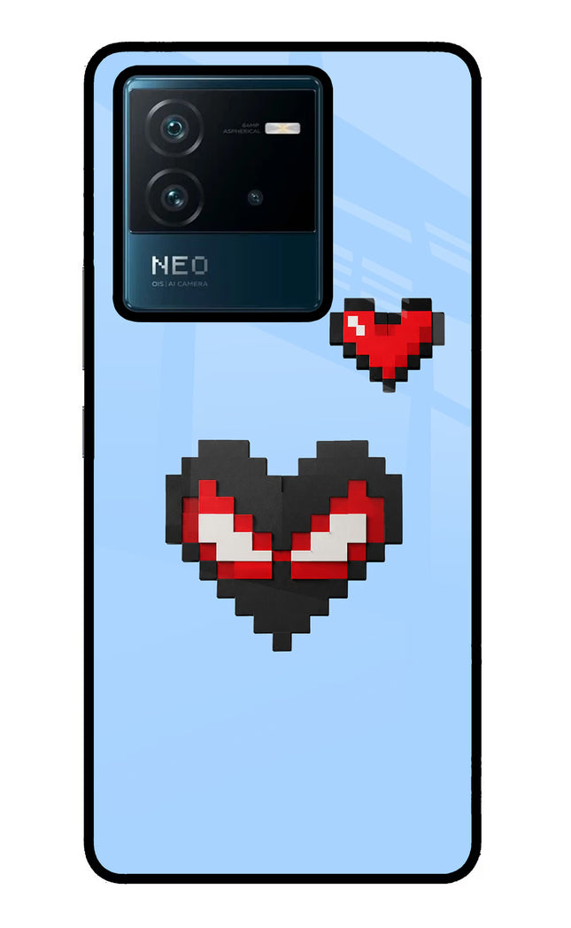 Peter Heart IQOO Neo 6 5G Glass Case