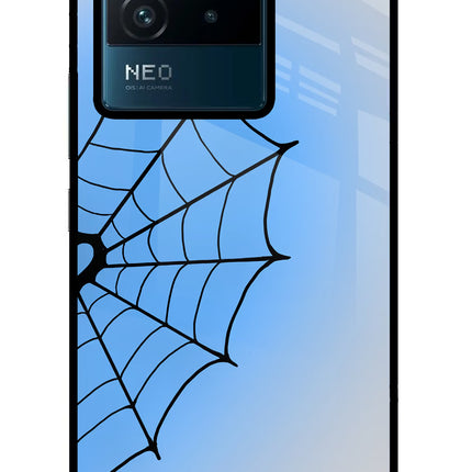 Blue Web IQOO Neo 6 5G Glass Case