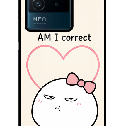 Always Right IQOO Neo 6 5G Glass Case