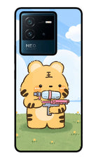 Tiger Treat IQOO Neo 6 5G Glass Case