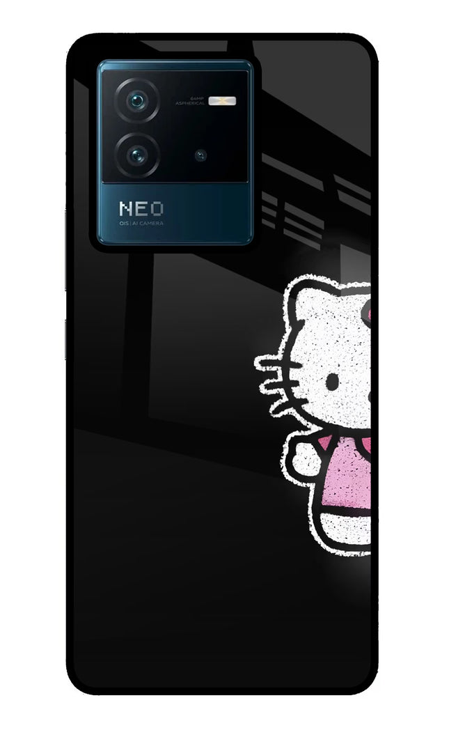 Kitty Charm IQOO Neo 6 5G Glass Case