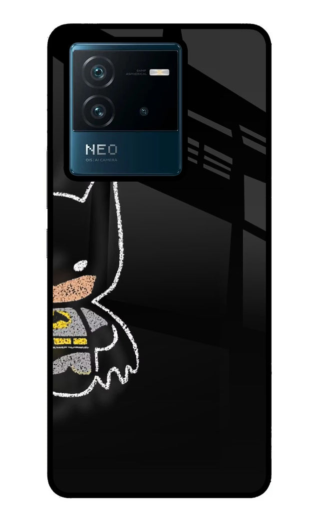 Bat Kitty IQOO Neo 6 5G Glass Case