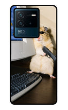 Hacker Hamster IQOO Neo 6 5G Glass Case
