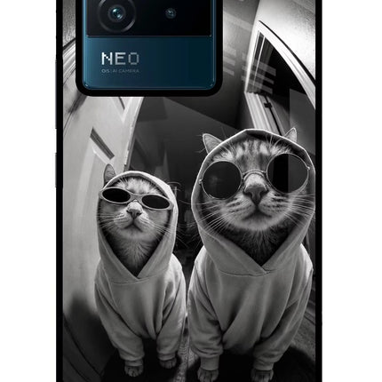 Hood Cats IQOO Neo 6 5G Glass Case