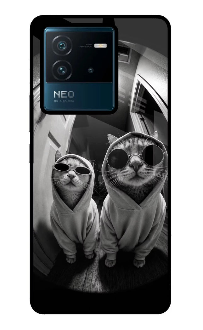 Hood Cats IQOO Neo 6 5G Glass Case