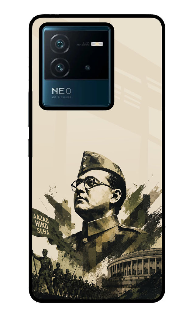 Netaji Rising IQOO Neo 6 5G Glass Case