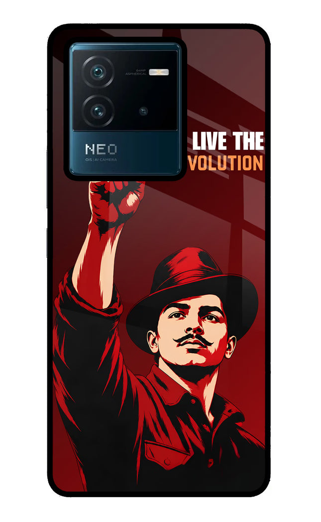 Bhagat Singh Revolution IQOO Neo 6 5G Glass Case