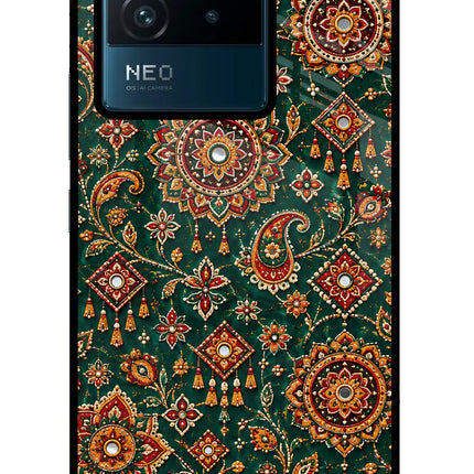 Green Pataka IQOO Neo 6 5G Glass Case