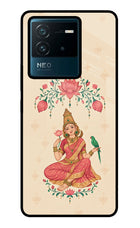 Goddess Lakshmi IQOO Neo 6 5G Glass Case