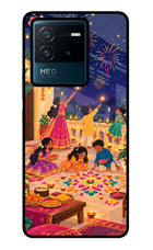 Diwali Night IQOO Neo 6 5G Glass Case