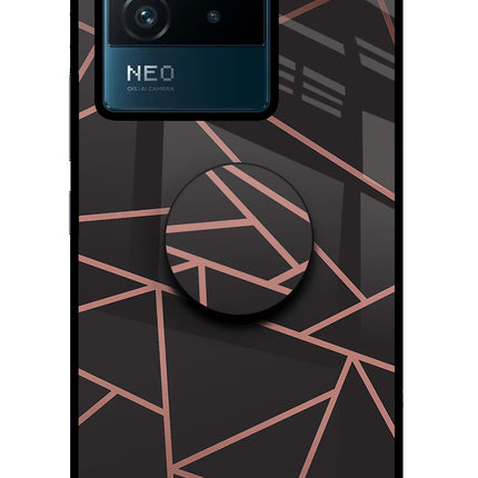 Geometric Pattern IQOO Neo 6 5G Pop Case by Casekaro