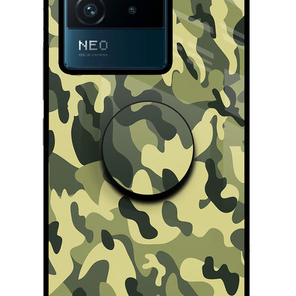 Camouflage IQOO Neo 6 5G Pop Case by Casekaro