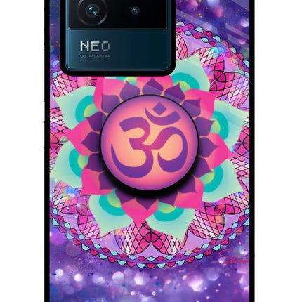 Om Purple IQOO Neo 6 5G Pop Case by Casekaro