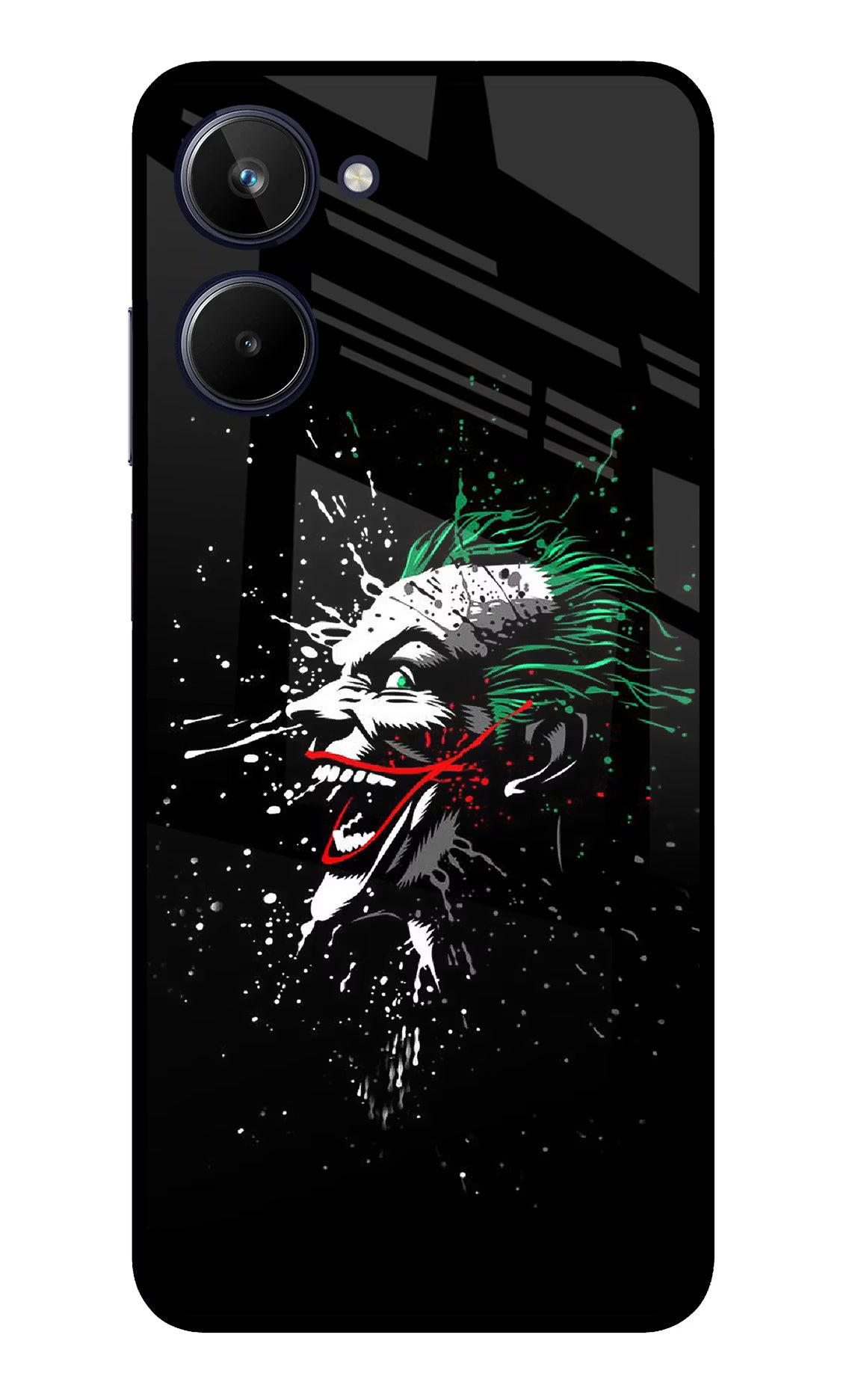 Joker Realme 10 Glass Case Back Cover by Casekaro