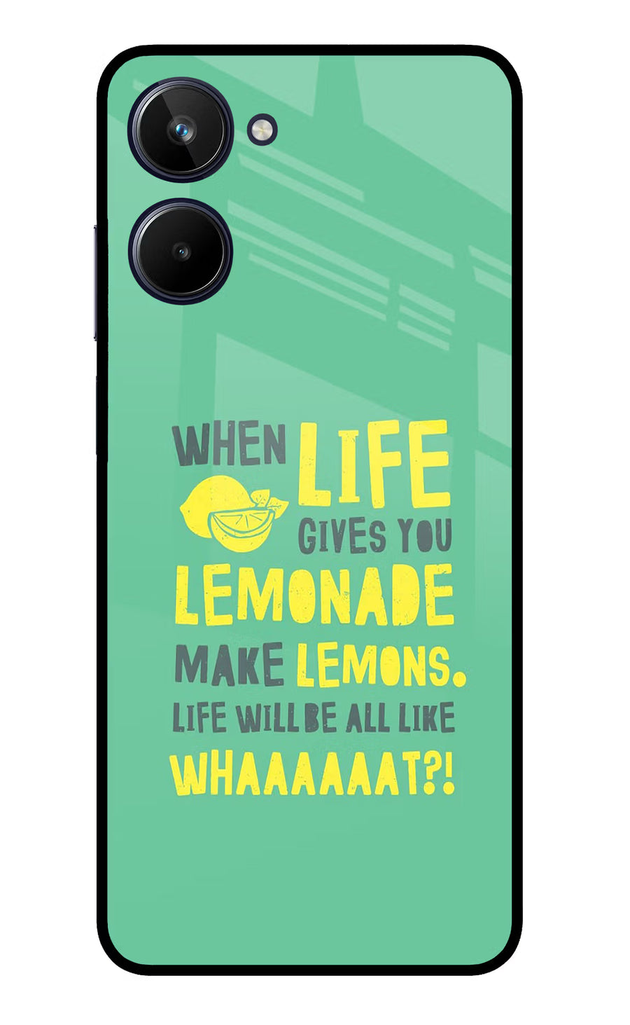 Quote Realme 10 Back Cover, Metal case