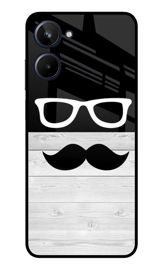 Mustache Realme 10 Glass Case