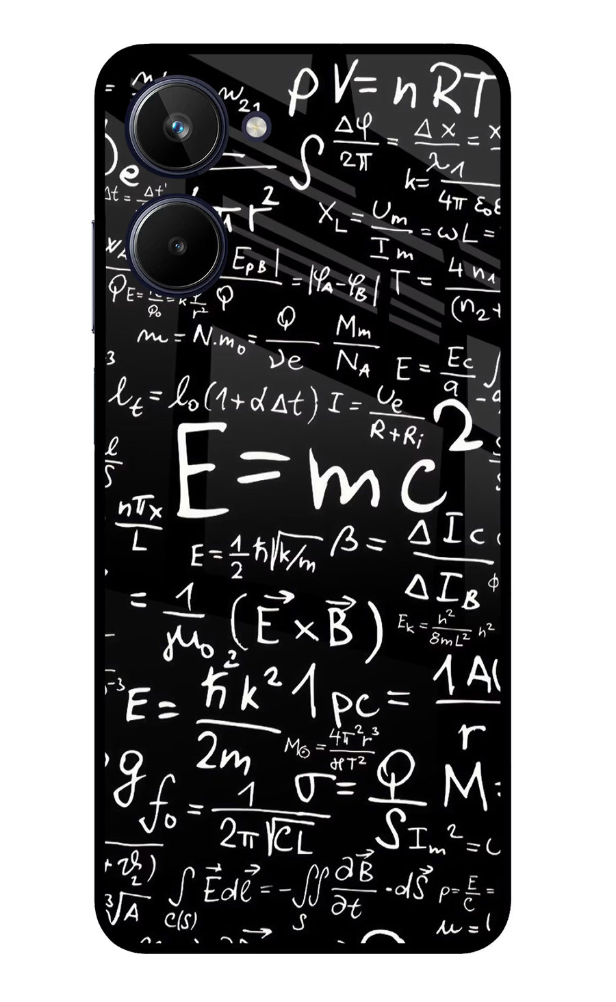 Physics Formula Realme 10 Back Cover, Metal case