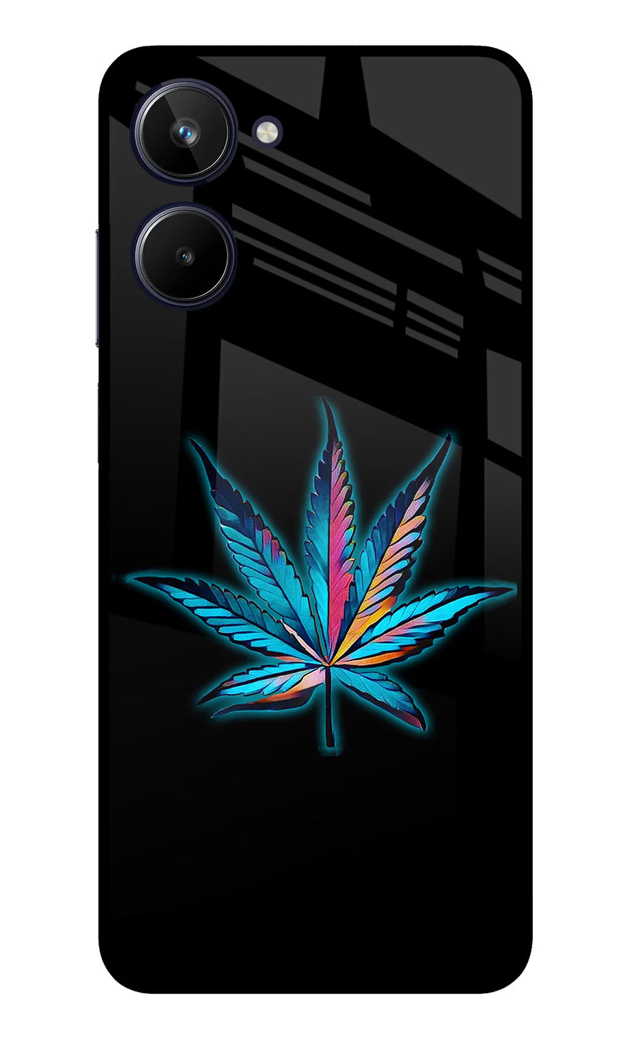 Weed Realme 10 Back Cover, Metal case