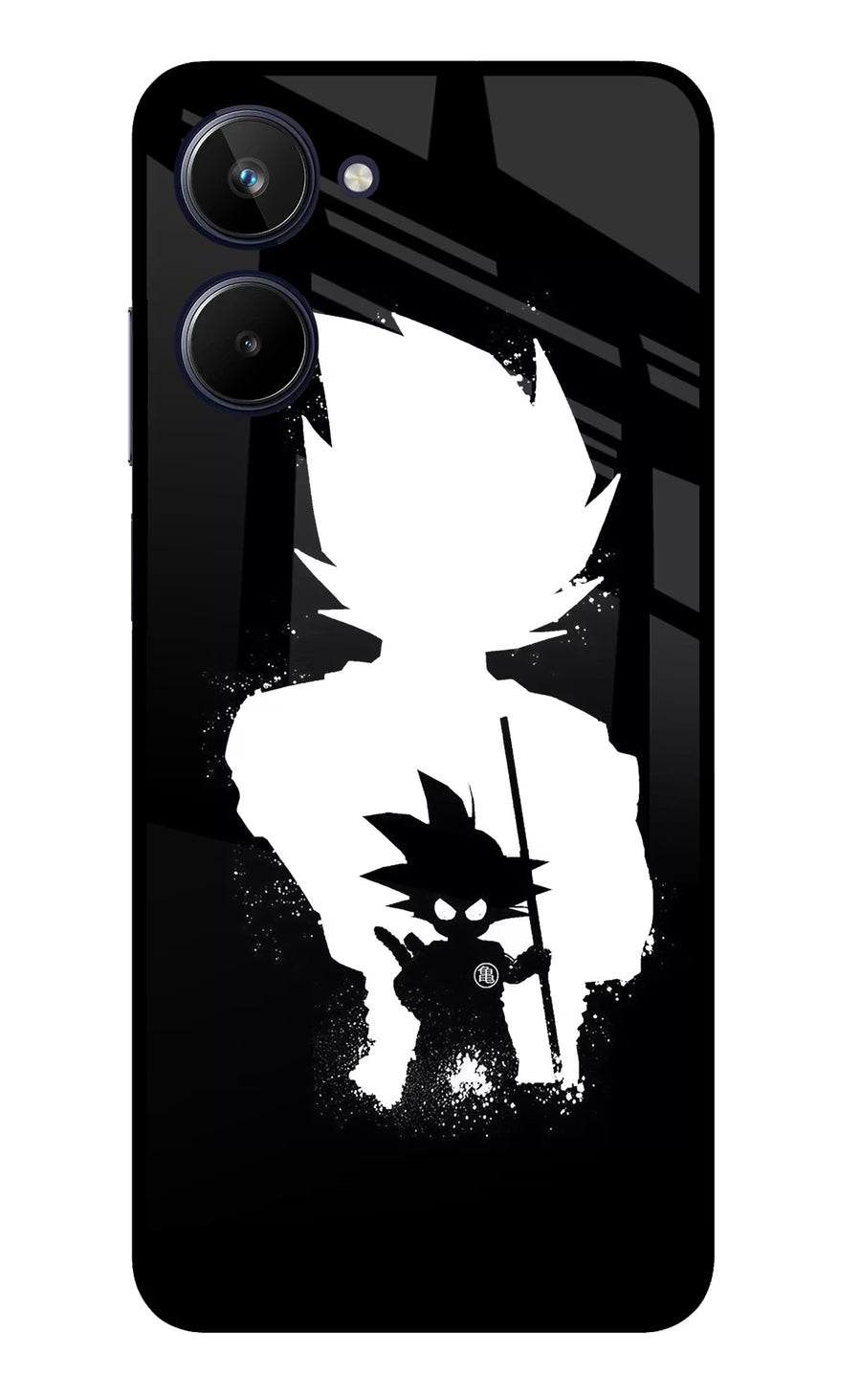 Goku Shadow Realme 10 Back Cover, Metal case