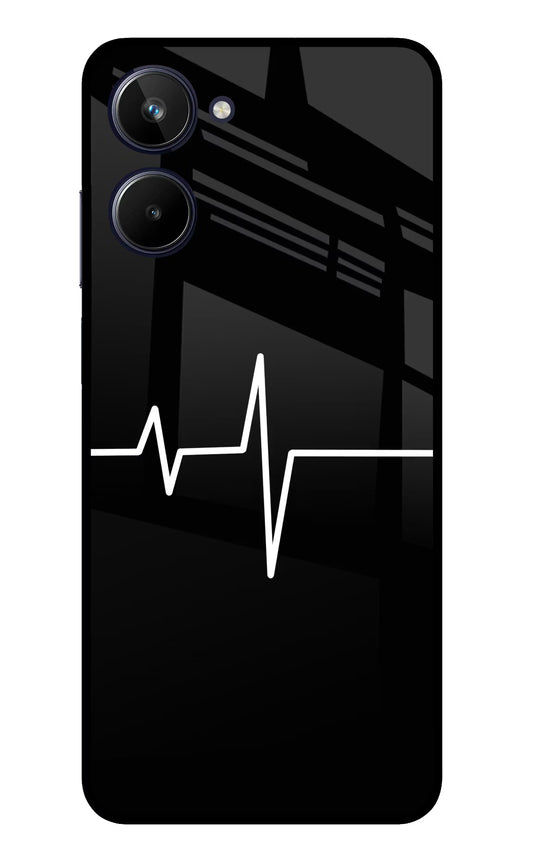 Heart Beats Realme 10 Glass Case