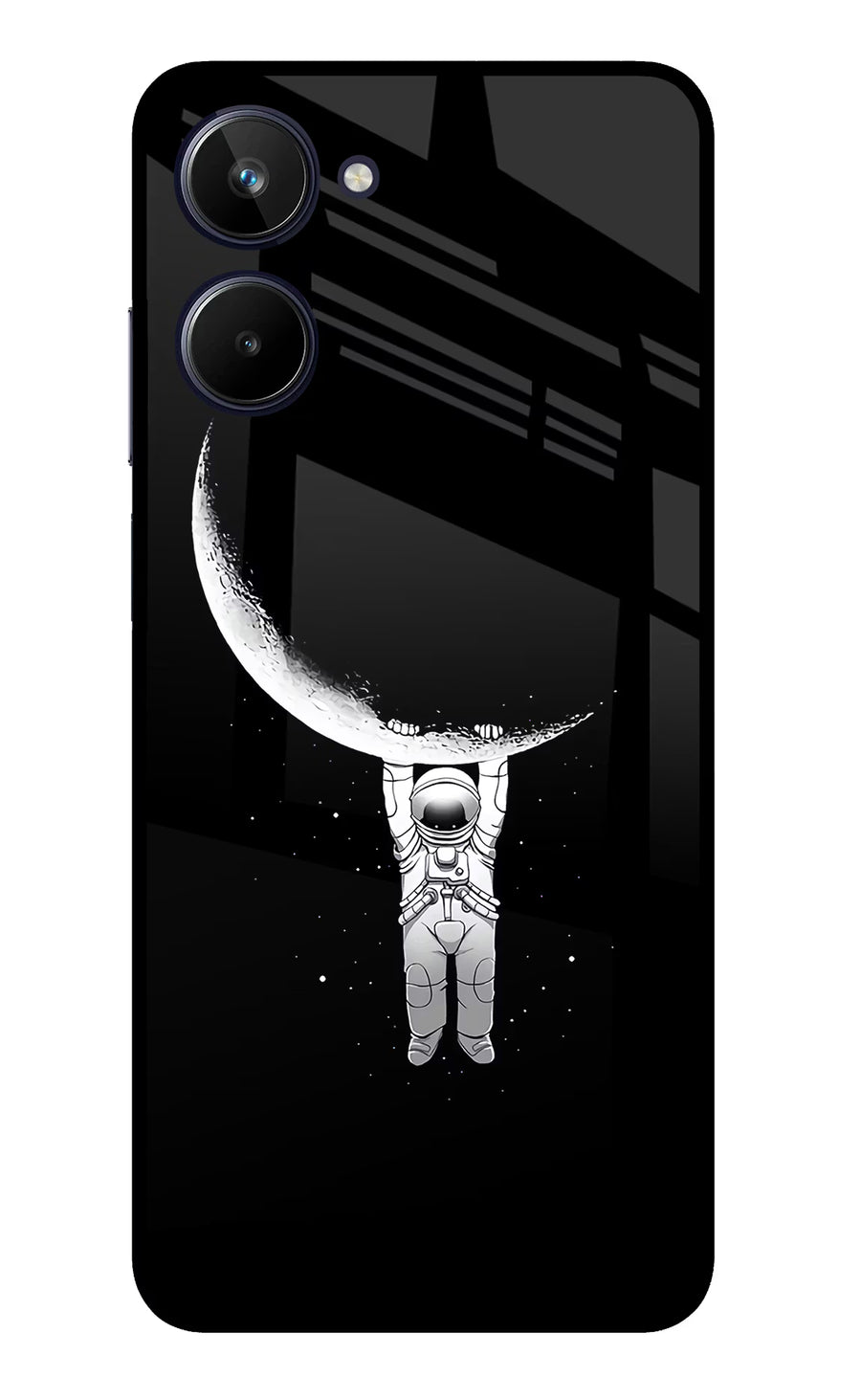 Moon Space Realme 10 Back Cover, Metal case