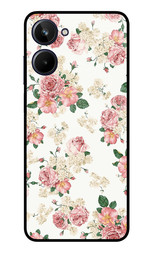 Flowers Realme 10 Glass Case