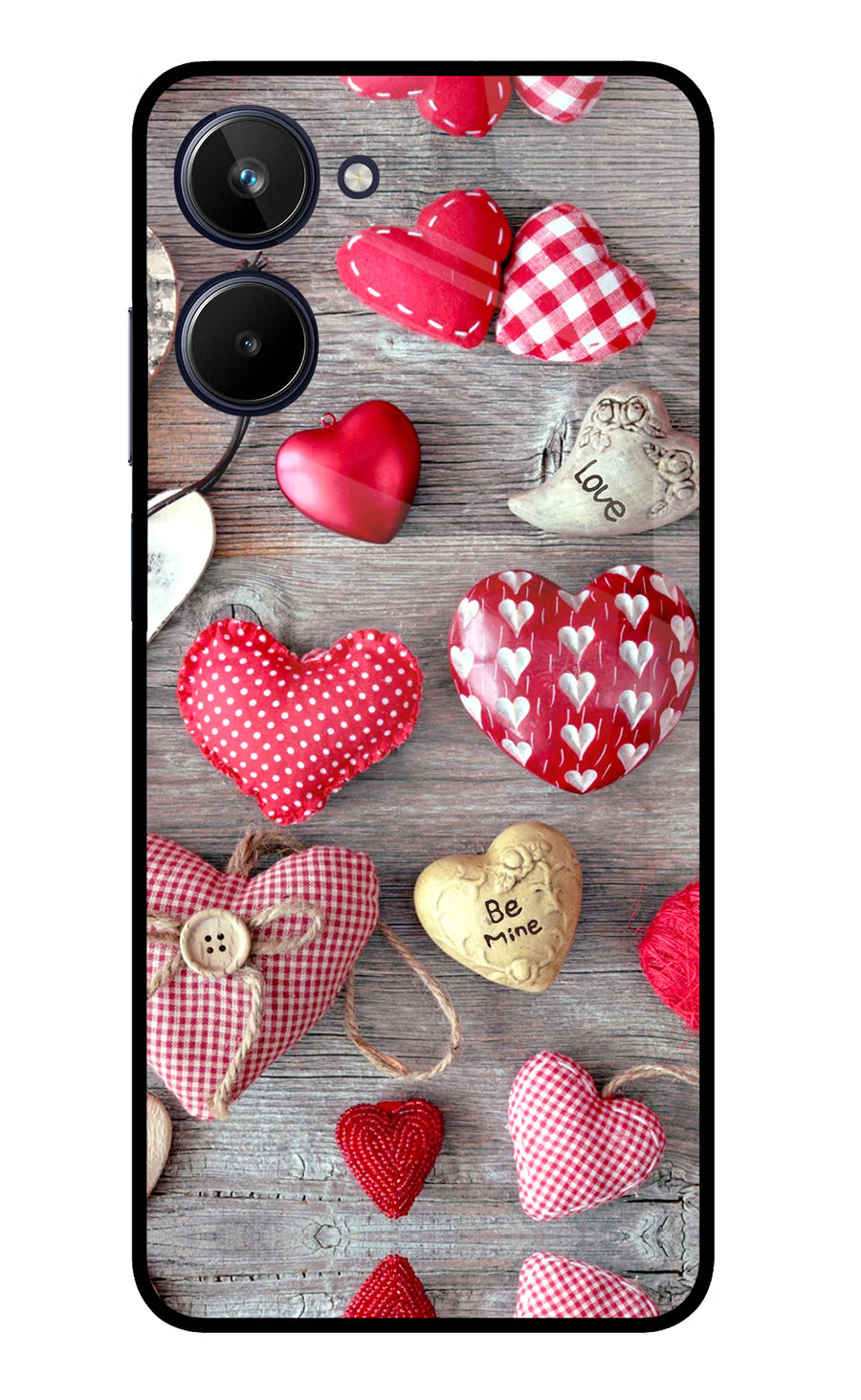 Love Wallpaper Realme 10 Back Cover, Metal case