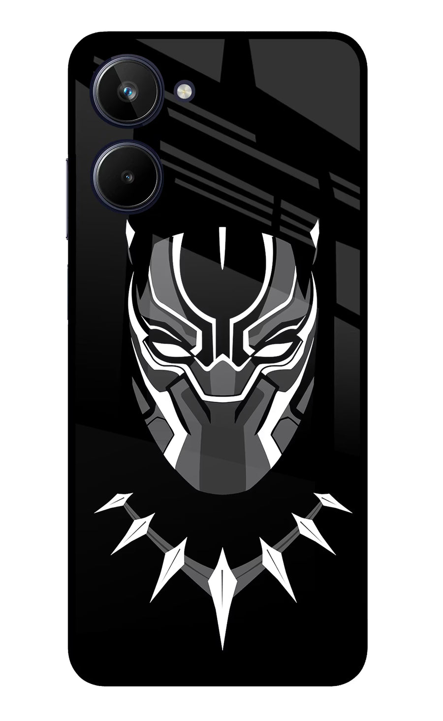 Black Panther Realme 10 Back Cover, Metal case