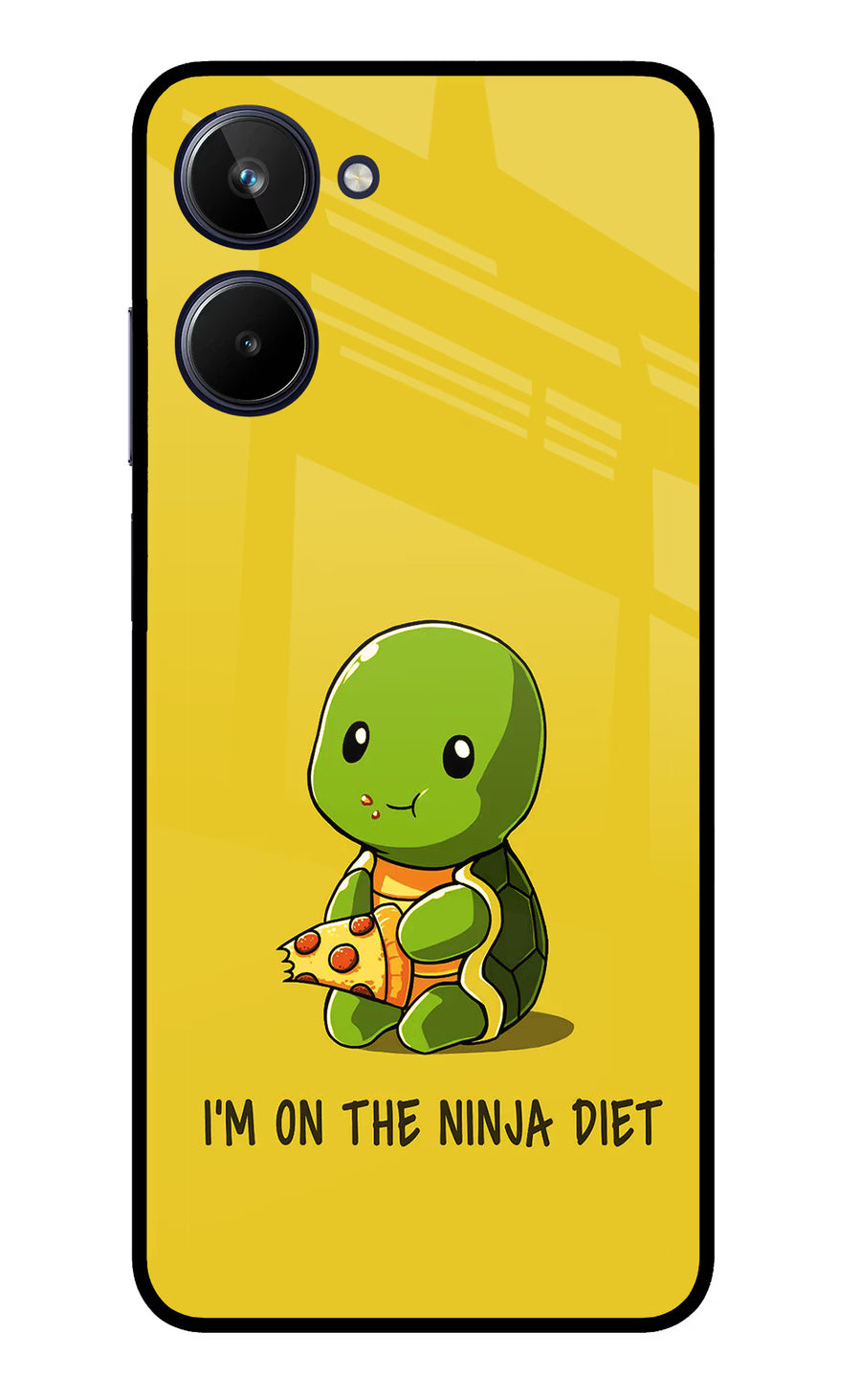I'm on Ninja Diet Realme 10 Back Cover, Metal case