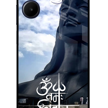 Om Namah Shivay Realme 10 Glass Case Back Cover by Casekaro