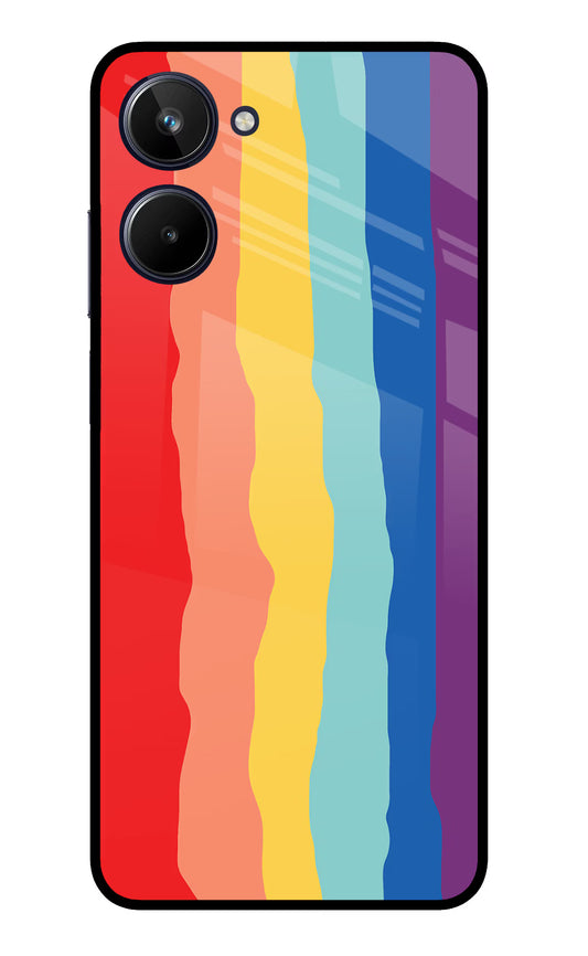 Rainbow Realme 10 Glass Case