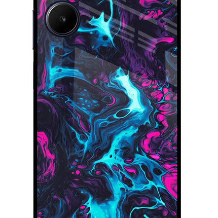 Abstract Realme 10 Glass Case Back Cover by Casekaro