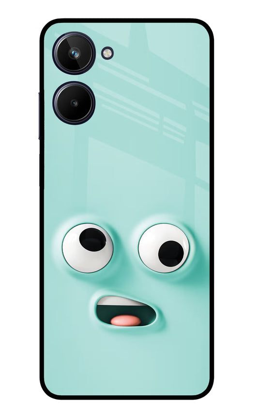 Funny Cartoon Realme 10 Glass Case