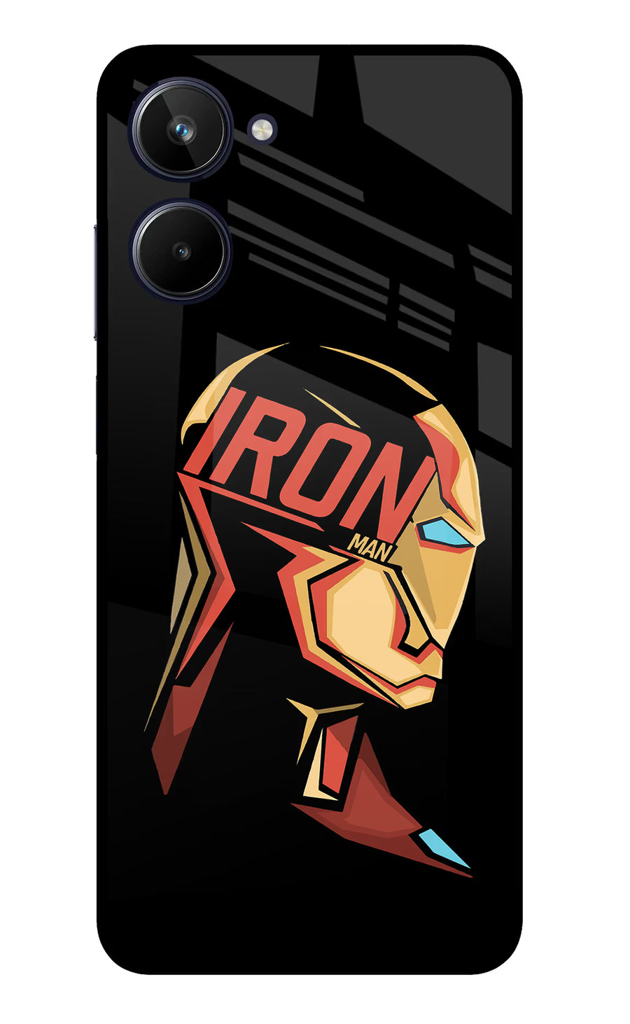 IronMan Realme 10 Back Cover, Metal case