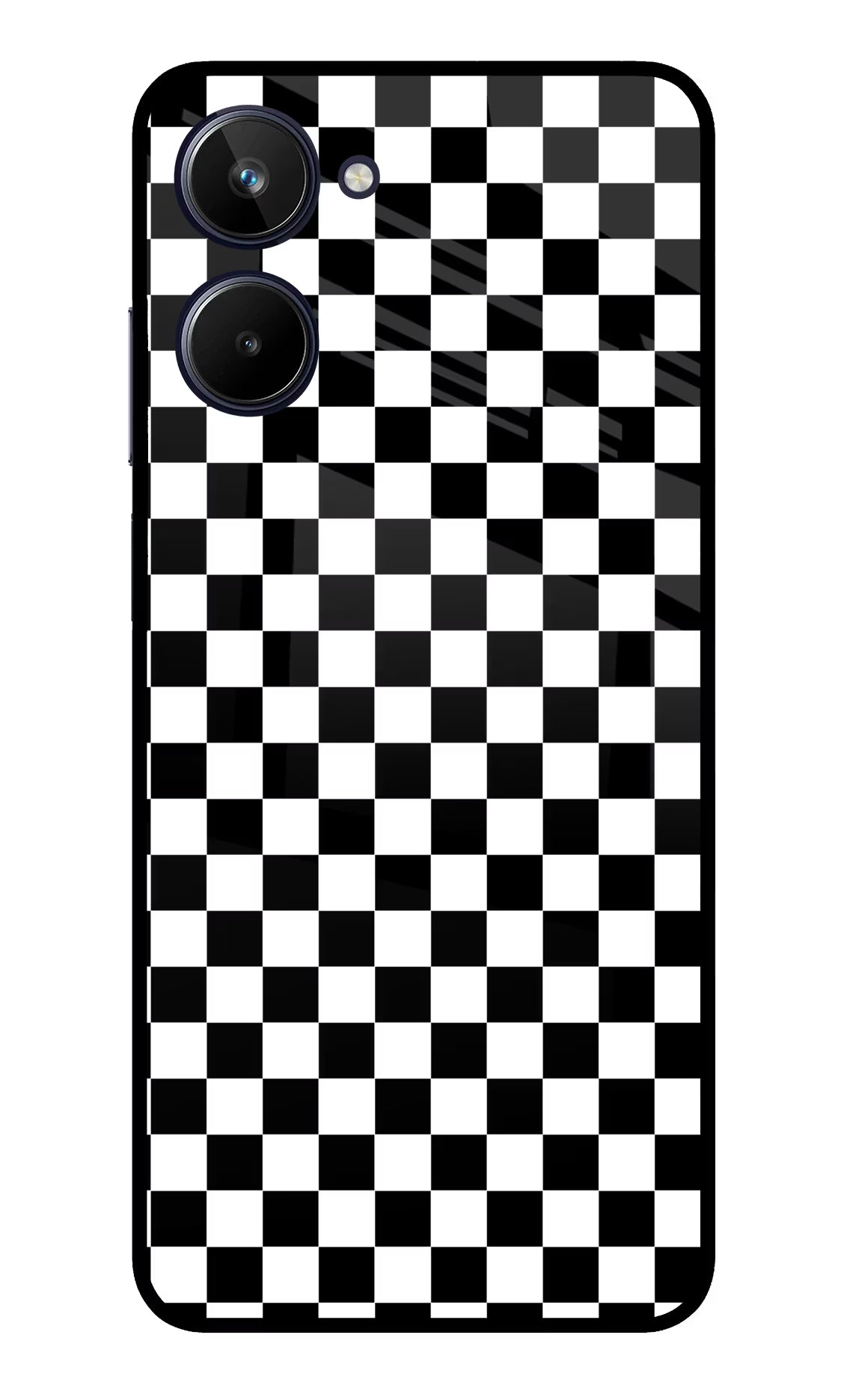 Chess Board Realme 10 Glass Case
