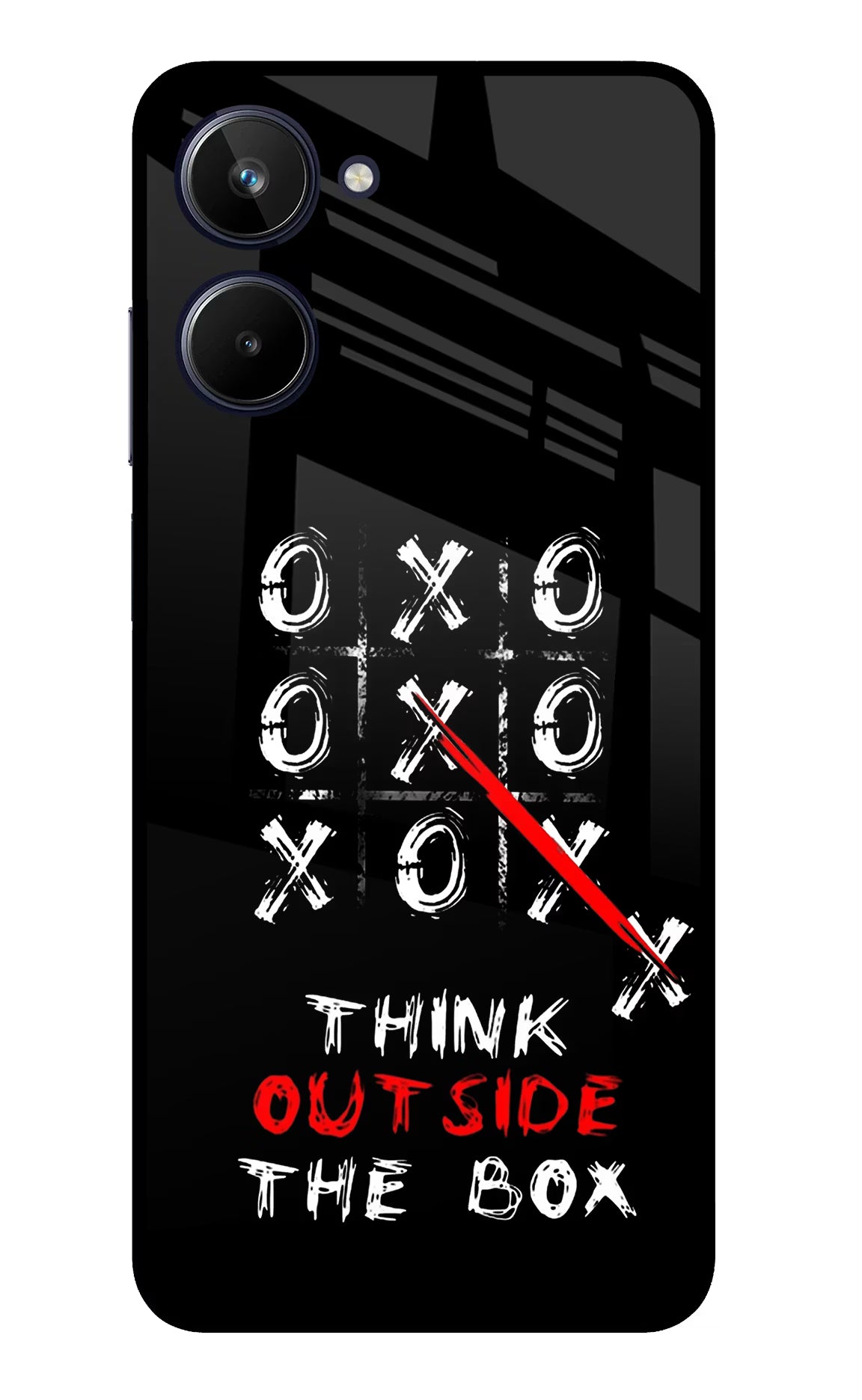 Think out of the BOX Realme 10 Glass Case