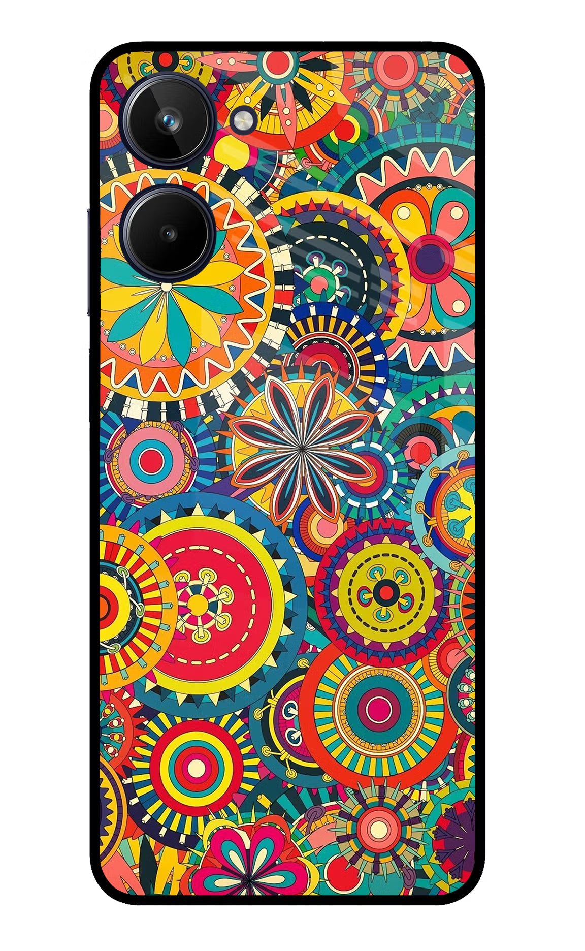 Gol Gol Art Realme 10 Glass Case