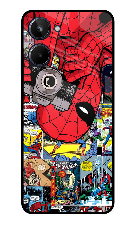Spider Man Realme 10 Glass Case