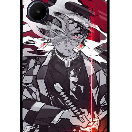 Demon Slayer Realme 10 Glass Case Back Cover by Casekaro