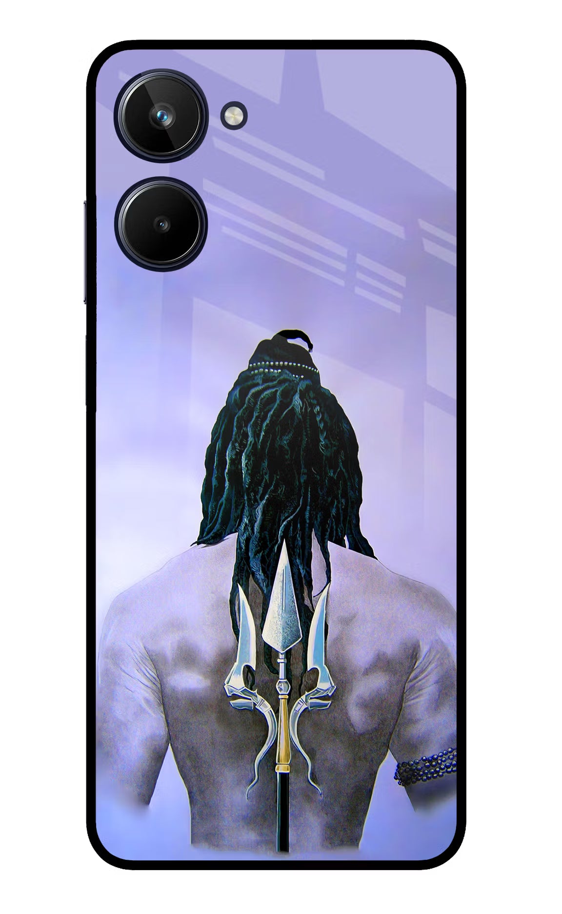 Shiva Realme 10 Glass Case Back Cover by Casekaro
