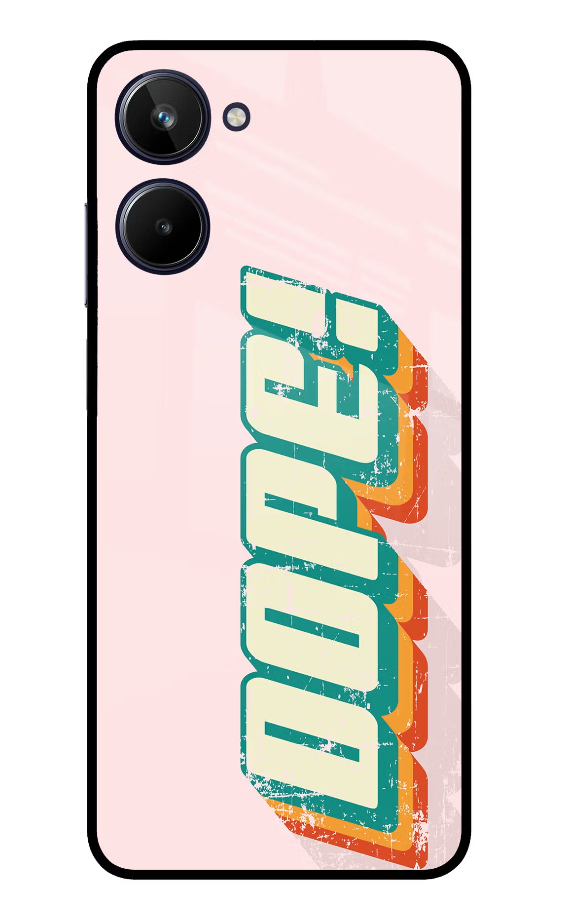 Dope Realme 10 Glass Case Back Cover by Casekaro