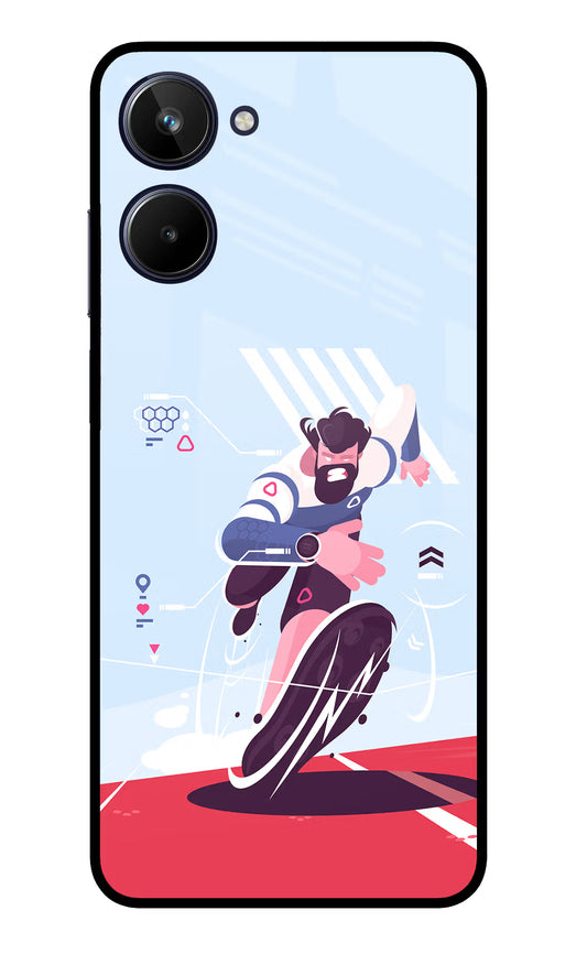 Run Pro Realme 10 Glass Case