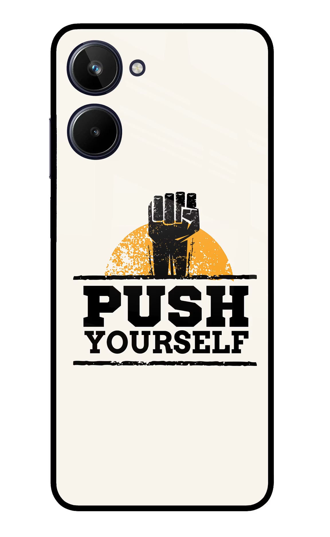 Push Yourself Realme 10 Glass Case