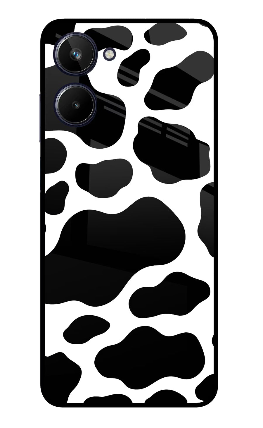 Cow Spots Realme 10 Back Cover, Metal case