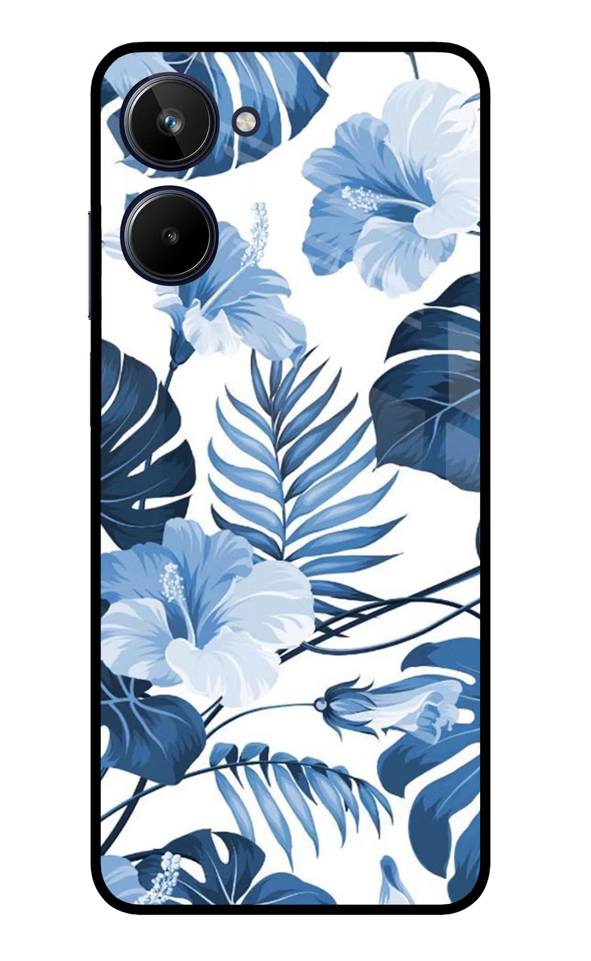 Fabric Art Realme 10 Glass Case