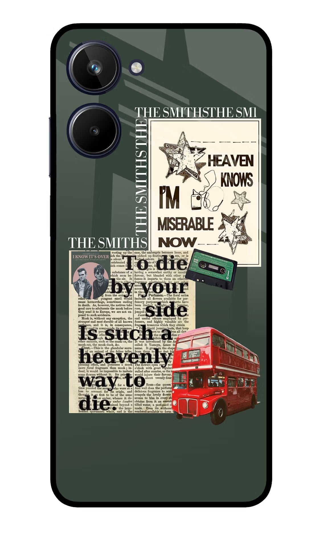 The Smiths Realme 10 Glass Case Back Cover by Casekaro