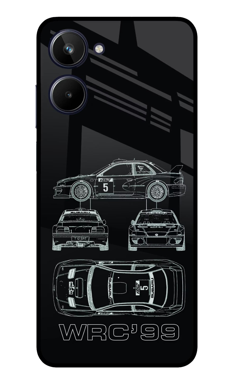 WRC'99 Realme 10 Back Cover, Metal case