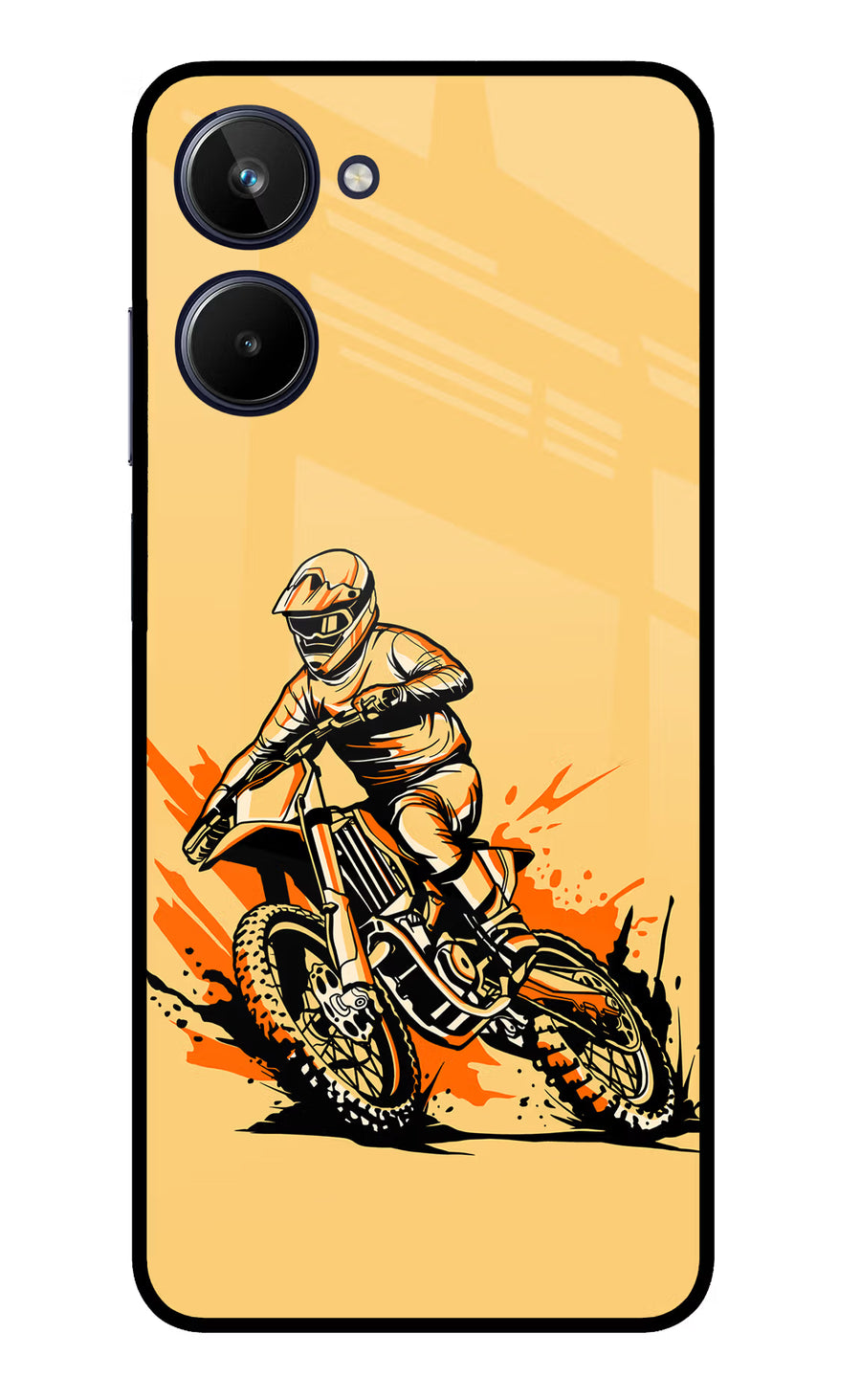 Off-Road Fury Realme 10 Back Cover, Metal case