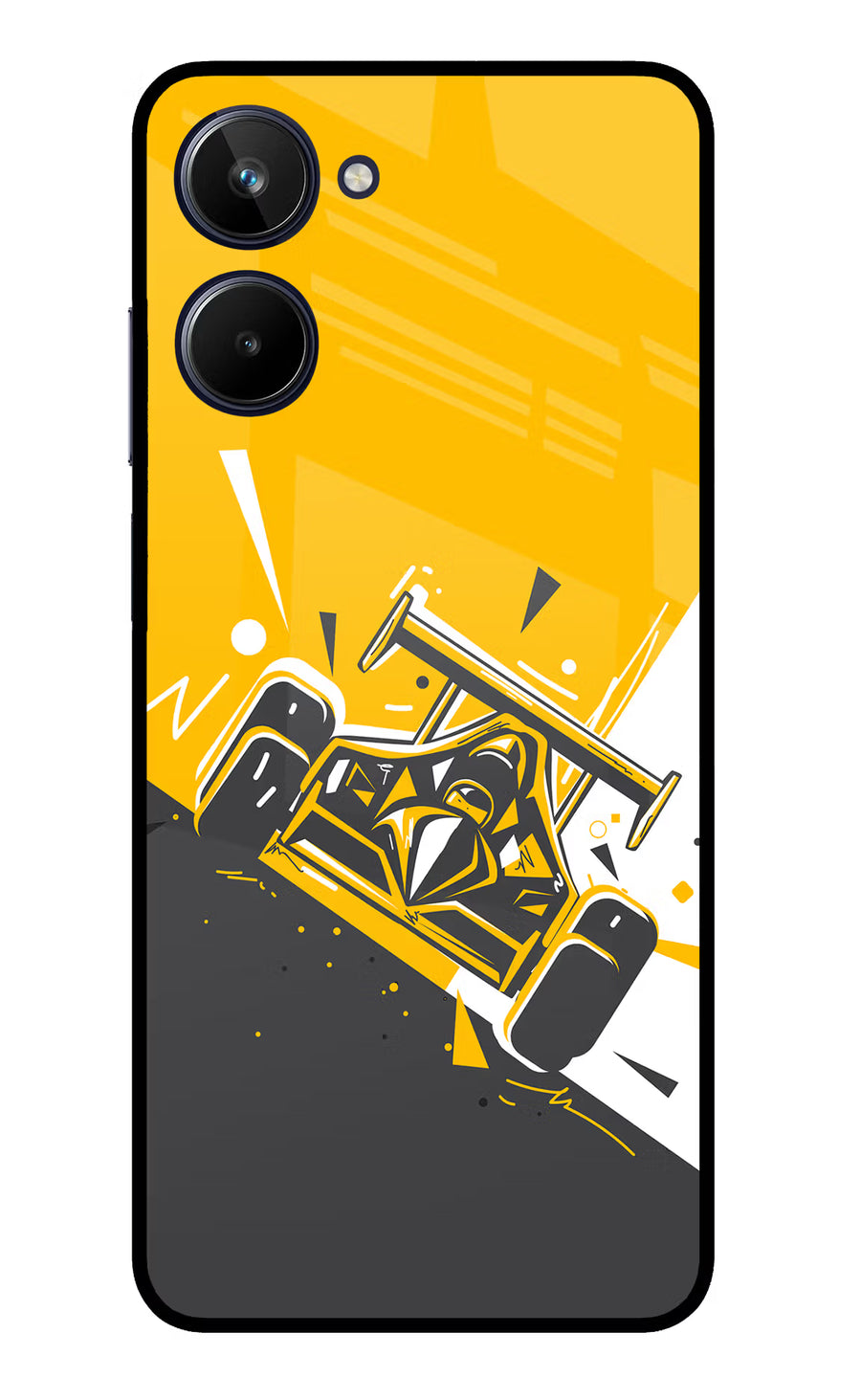 Track King Realme 10 Back Cover, Metal case