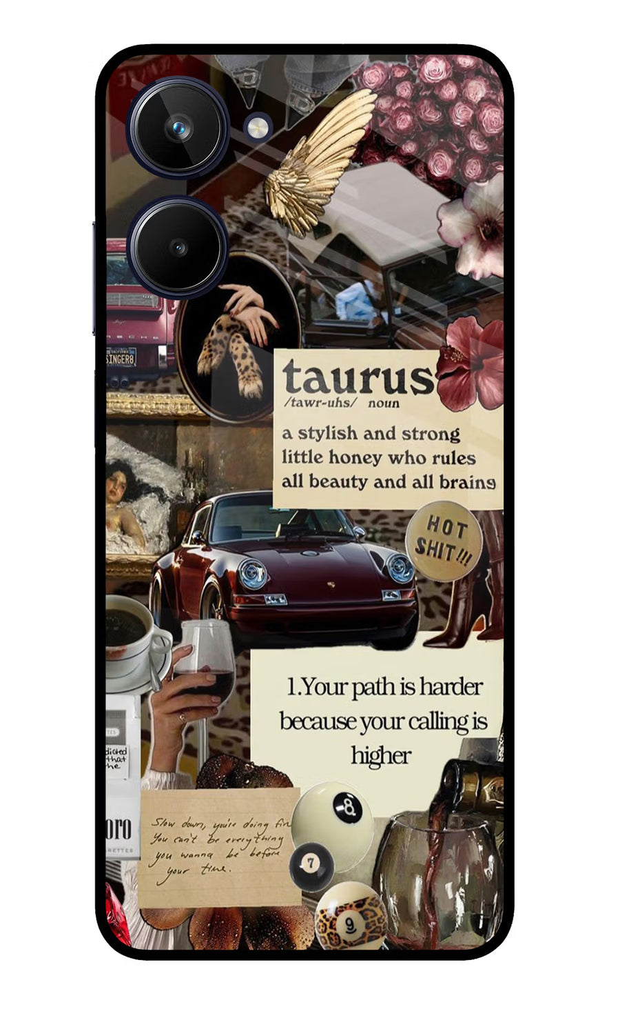 Taurus Zodiac Realme 10 Back Cover, Metal case